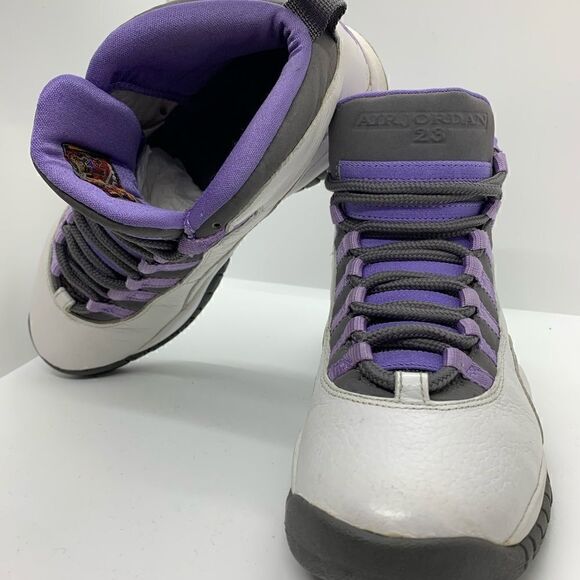 Air Jordan 10 (X) Retro Women’s Violets - Picture 2 of 8